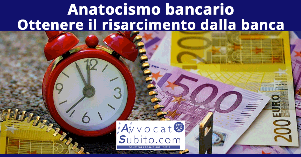 Anatocismo bancario - Ottenere il risarcimento dalla banca