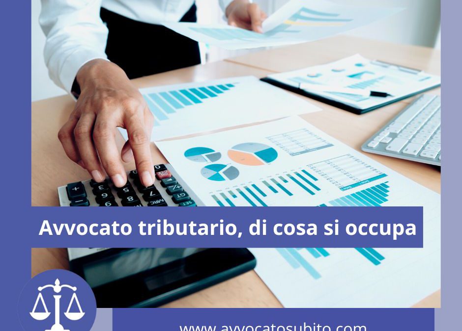 Avvocato tributario, di cosa si occupa