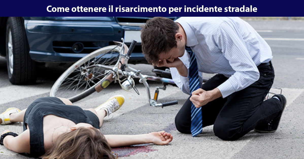 Come ottenere il risarcimento per incidente stradale