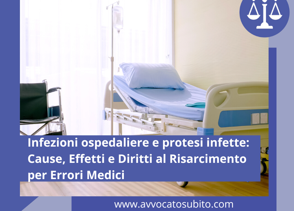 Infezioni ospedaliere e protesi infette: Cause, Effetti e Diritti di Risarcimento per Errori Medici