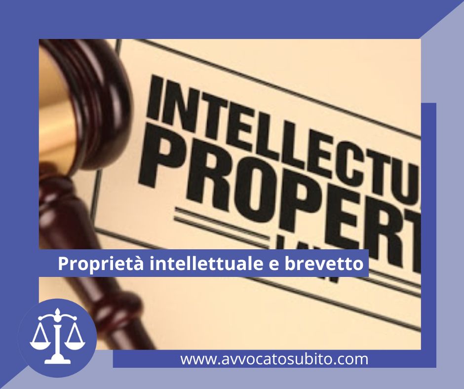 Proprietà intellettuale e brevetto Proprietà intellettuale e brevetto